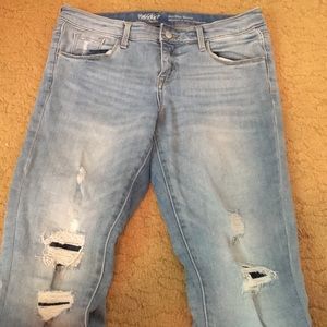 Mossimo Mid Rose Skinny Jeans.